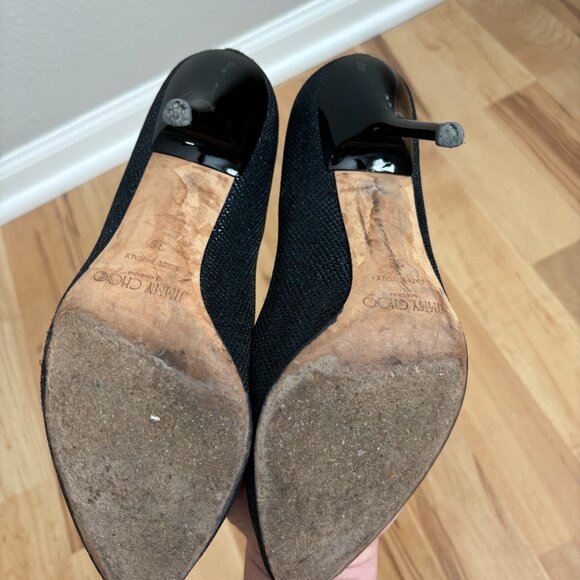 Jimmy Choo Sparkly Pumps - Picture 7 of 8